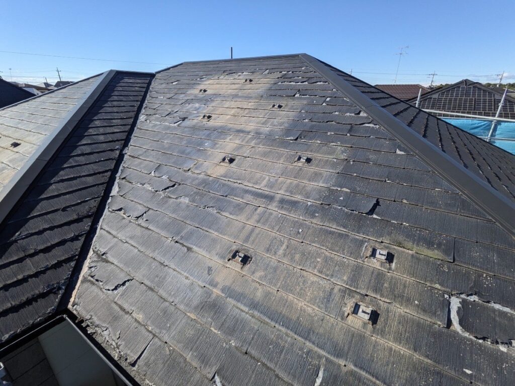 既存の太陽光パネル外し